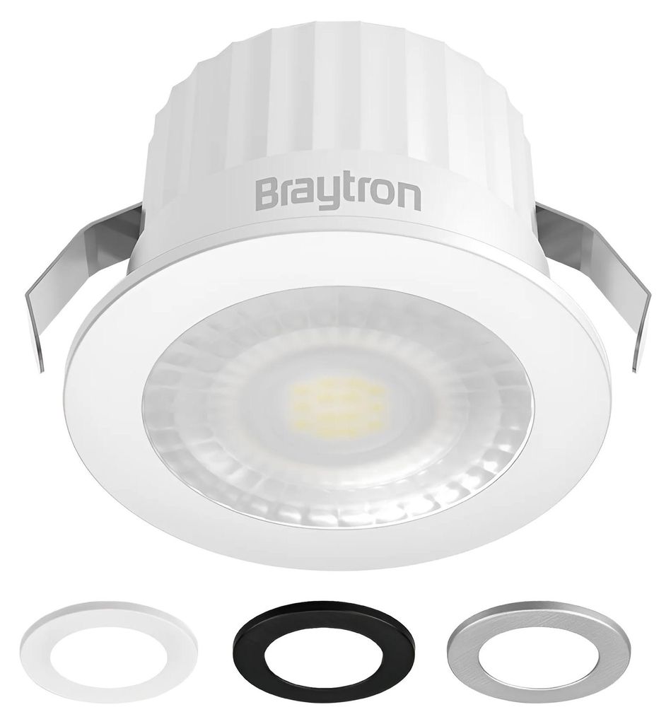Braytron LED Mini-spots, 3W, kleine inbouwspot, inbouwspot, Productafbeelding 