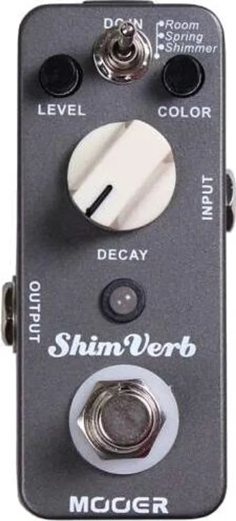 MOOER ShimVerb Reverb avec Mode Shimmer et True Bypass pour Guitare