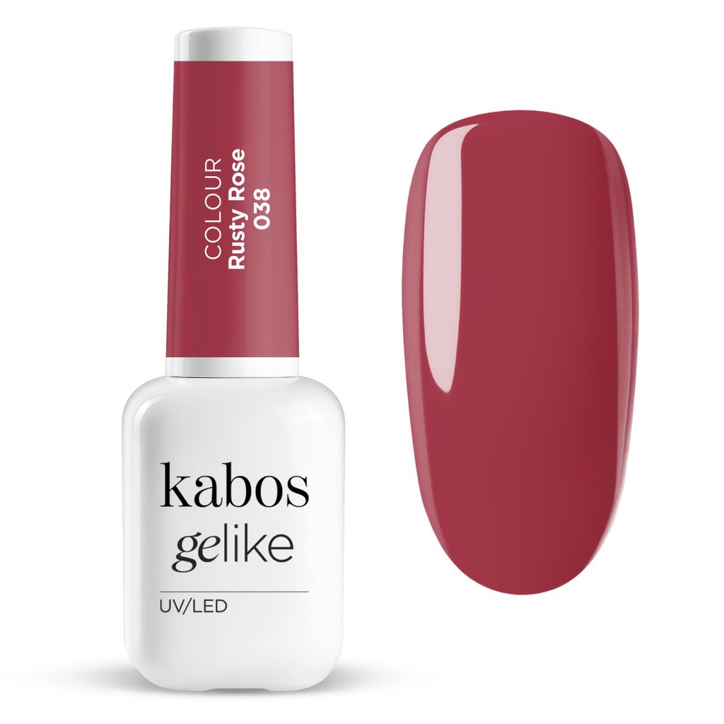 Kabos UV Nagellack Hybrid Gelike 038 Rusty Rose 8ml