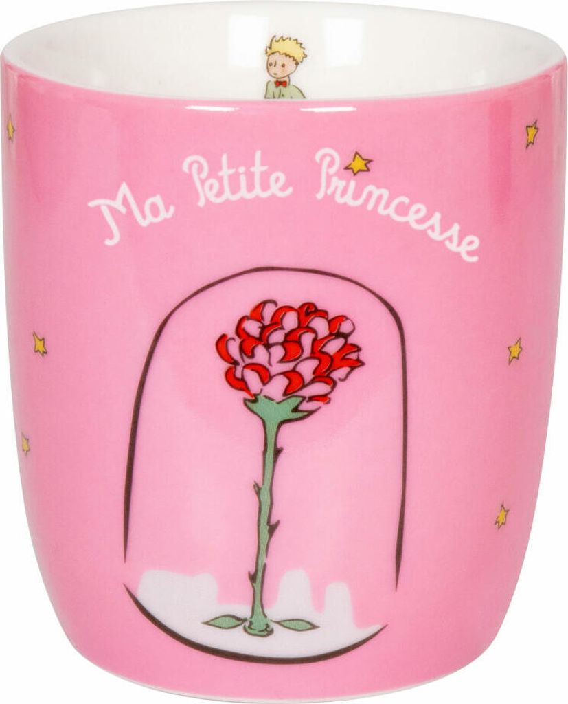 Könitz Becher Ma Petite Princesse, Französisch, Tasse, Kaffeebecher, New Bone China, Bunt, 200 ml, 11 7 268 1361