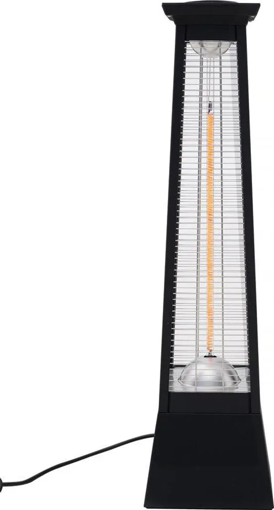Chauffage Volcano 2000W contre le froid intérieur radiateur carbone noir