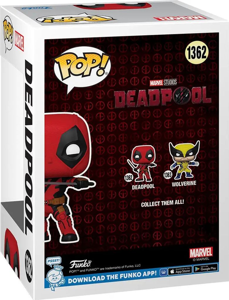 Funko Figurka POP Marvel: Deadpool Figurki kolekcjonerskie