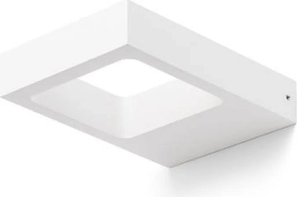 Applique LED 6W 3000K LEA Bianco 230V | Facile Installazione Muro