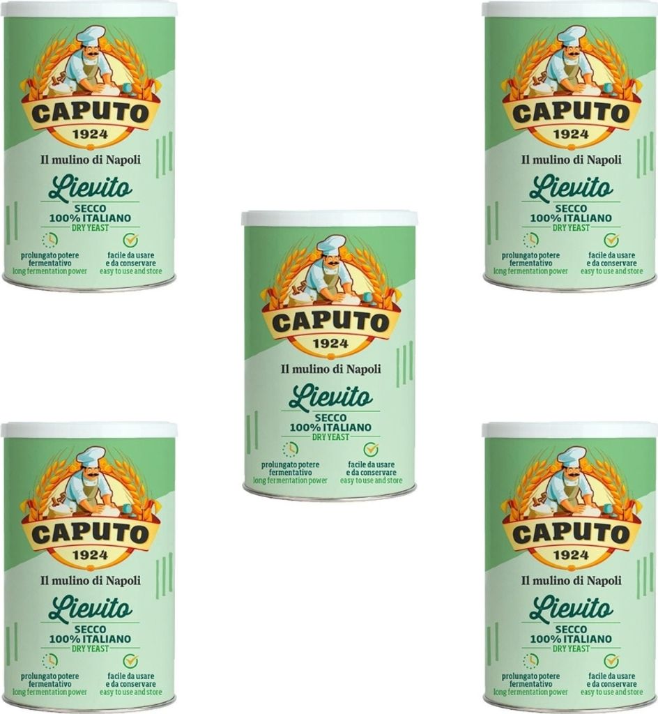Pizza-Hefe 100 g x 5 - Caputo Produktbild 