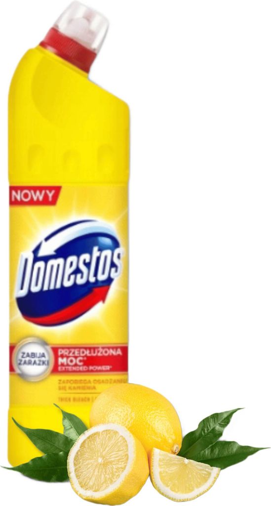Domestos Płyn do Wc Bleach Citrus 750 ml Skuteczne Usuwanie Zdjęcie produktu 