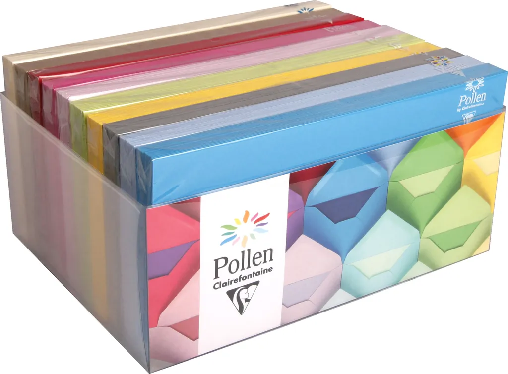 Organisez vos envois avec le présentoir Pollen et 10 paquets d'enveloppes