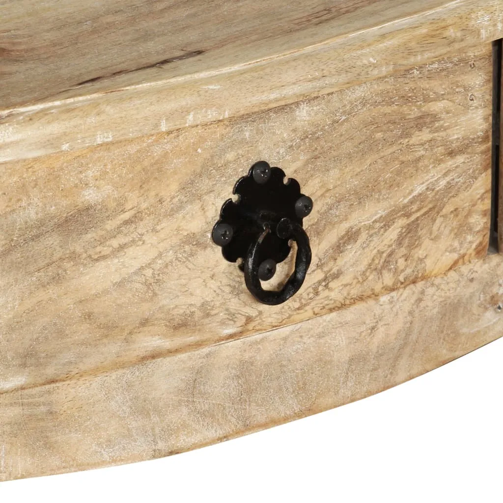 Table Console Stable en Bois Véritable pour Ranger et Décorer - 9