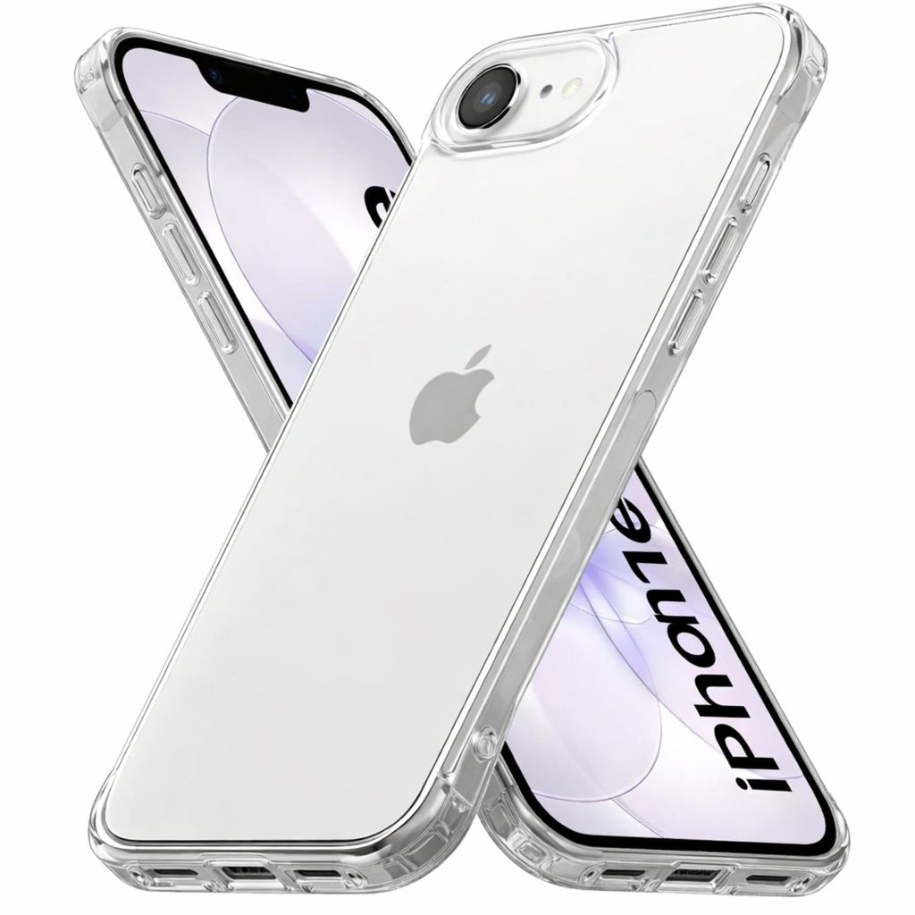 Hülle für iPhone 17e - Transparent Handyhülle Kratzfest Schutzhülle Ultra Dünn Phonillico