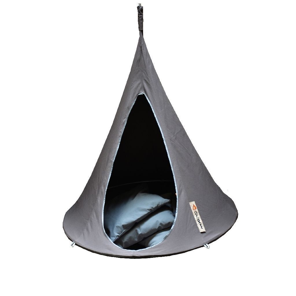 CACOON Kinder Hängehöhle Hängesessel ø 120 cm / 100 kg - Taupe