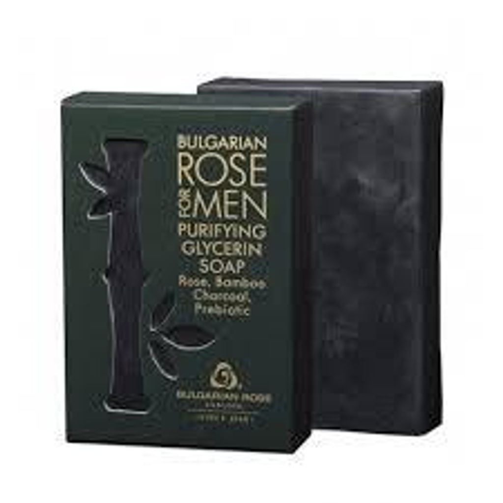 Bulgarian Rose for Men Reinigende Glycerinseife, 80 g