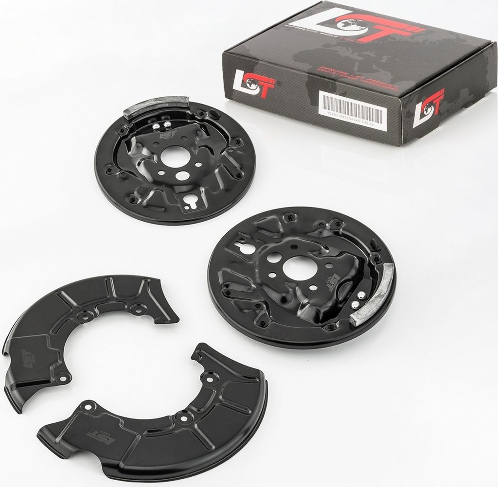 4x Deckblech Bremsscheibe Schutzblech Ankerblech Komplett Set für SKODA OCTAVIA