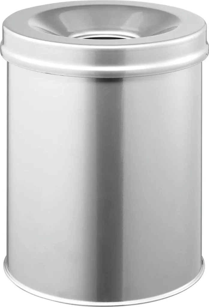 Cestino Design Argento DURABLE SAFE 15L 330523 - Sicurezza Antincendio