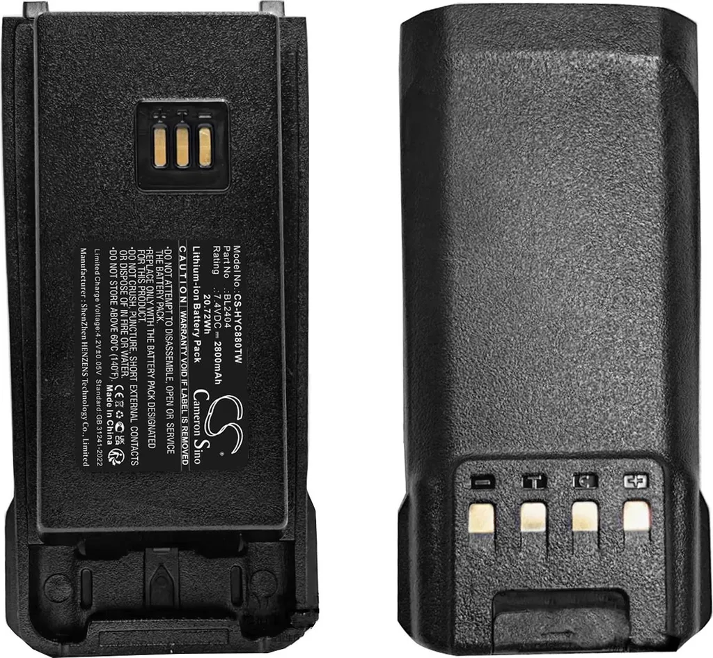 Batterie pour Hytera TC-880GM TC-890GM Résout les Problèmes d'Autonomie