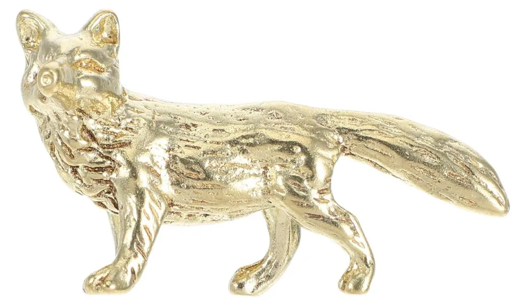 Poignée Fuchs Laiton 5x2,6 cm - Idéal pour Rénover Commode et Buffet
