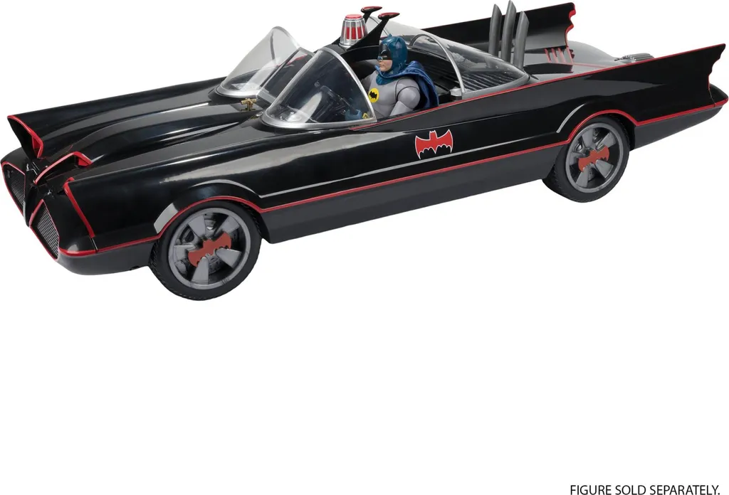 Voiture de Collection Batmobile Batman 1966 DC Multiverse Grand Format - 5