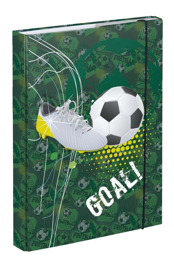 BAAGL Dosky na školské zošity A5 Futbal Obrázok produktu 