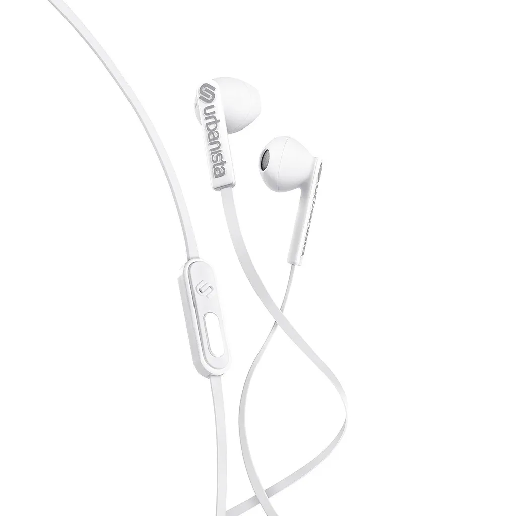Urbanista San Francisco Bianco - Cuffie In-Ear con Microfono USB-C / 3.5mm