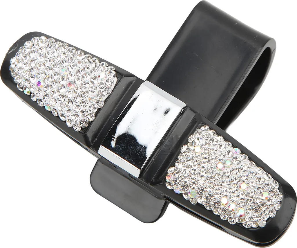 Offerta Porta Occhiali Auto Strass - Gancio Universale Parasole