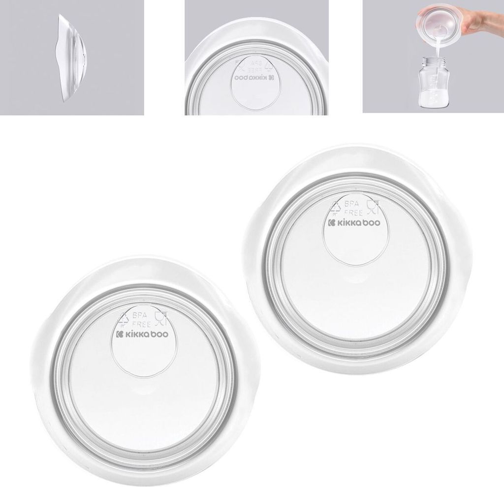 Kikkaboo Milchauffangschalen 2 Stück Fassungsvermögen 30 ml Produktbild 