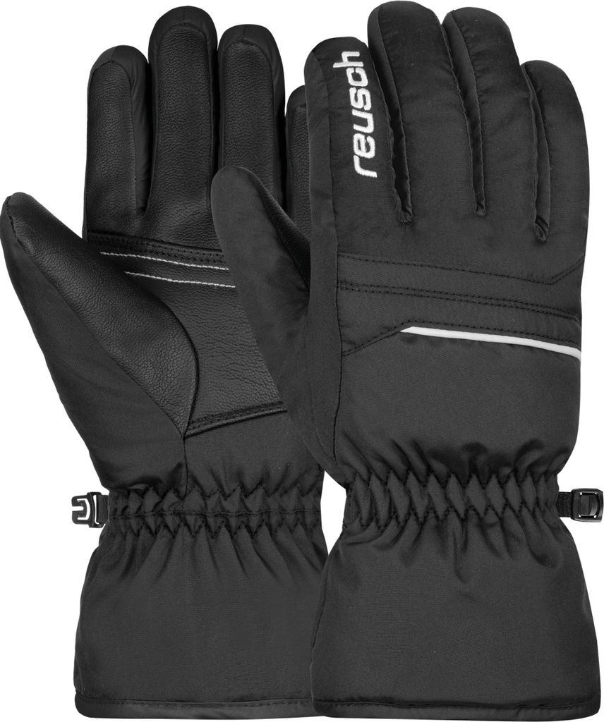Reusch Fingerhandschuhe Alan Junior mit winddichter und atmungsaktiver Funktion 7701 black/white 6