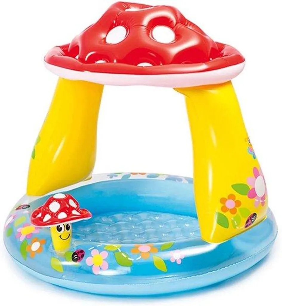 Aire de jeu piscine en feutre pour nourrisson avec ventouses stables