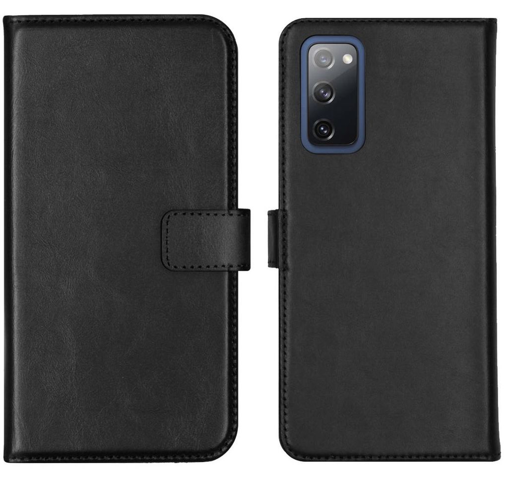 Funda de Cuero Auténtico tipo Libro para Samsung Galaxy S20 Imagen del producto 
