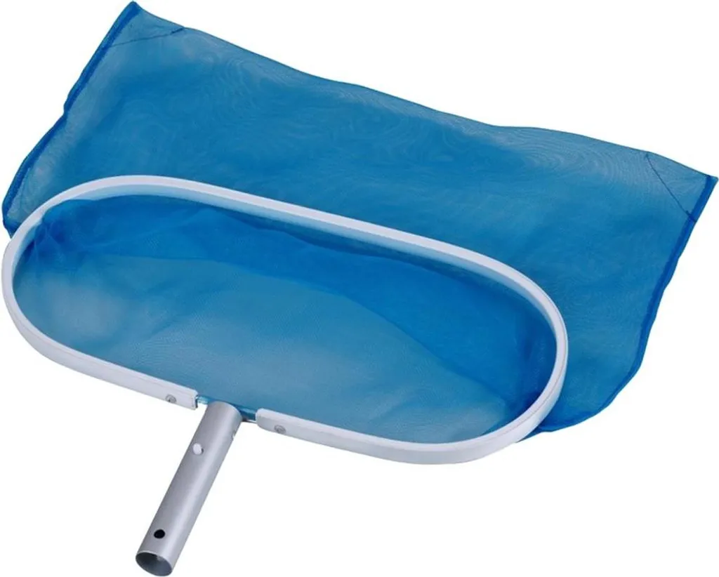 Rete Profonda Lusso per Piscina Telaio ALU Blu Professionale
