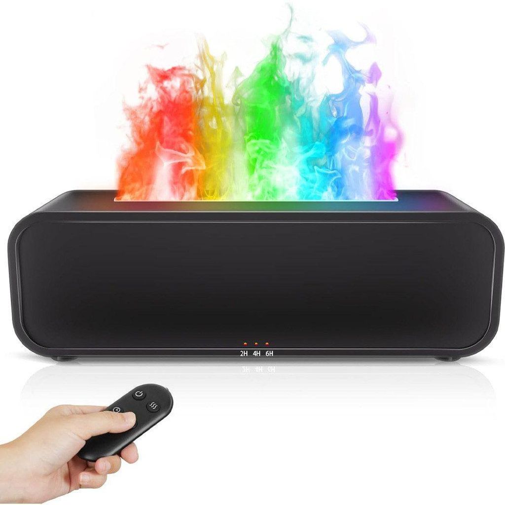 Elektrostatik-Luftreiniger Aroma-Diffusor in Starry Black mit Fernbedienung