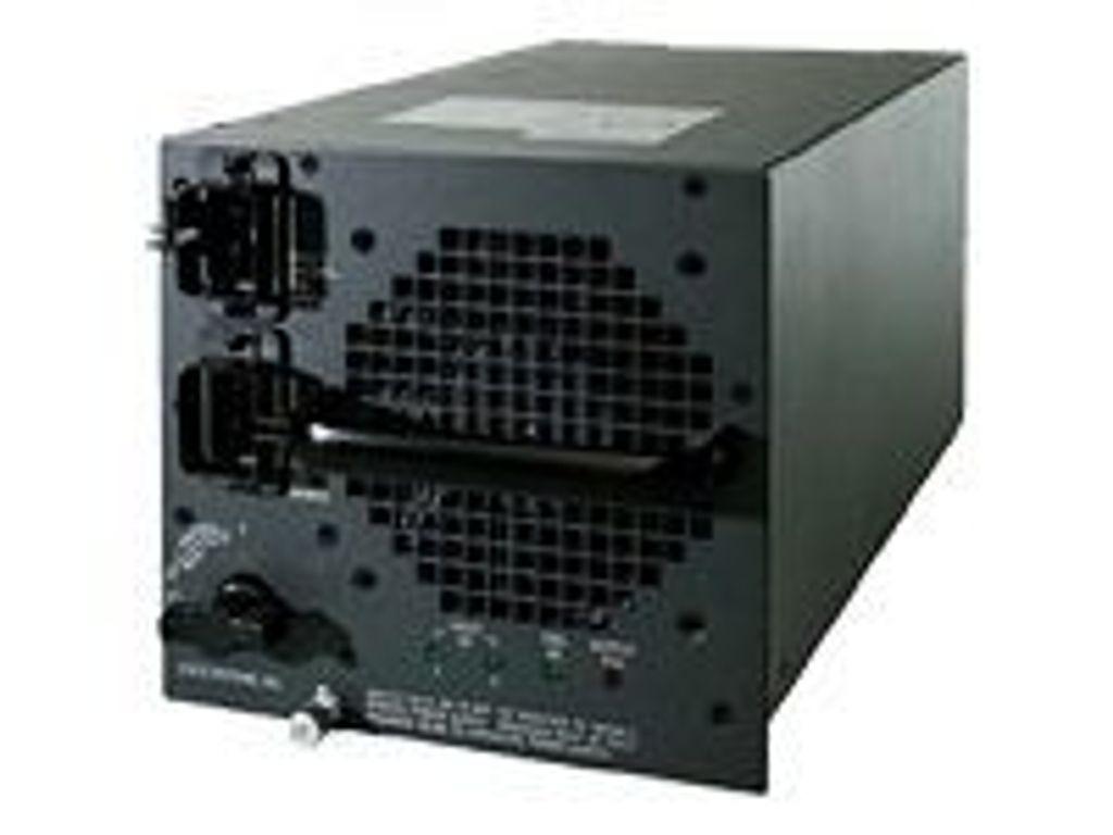 Cisco WS-CAC-6000W=, Stromversorgung, Schwarz, 300000 h, 24000 BTU/h, FCC Part 15 (CFR 47) Class A, ICES-003 Class A, EN 55022 Class A, CISPR 22 Cl...