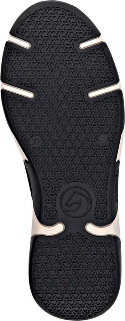 Remonte Damen Sneaker in Weite G mit Kunstleder und Textil D1S04, Größe:39 EU, Farbe:Schwarz