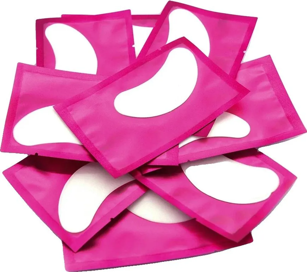 Patch Idrogel Rosa 200 Paia - Protezione Delicata per Extension Ciglia