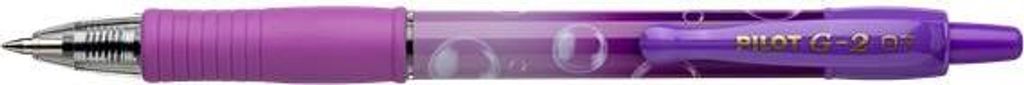 Gelové pero "G-2 Purple Bubble", fialová, 0,32 mm, stiskací Obrázek produktu 