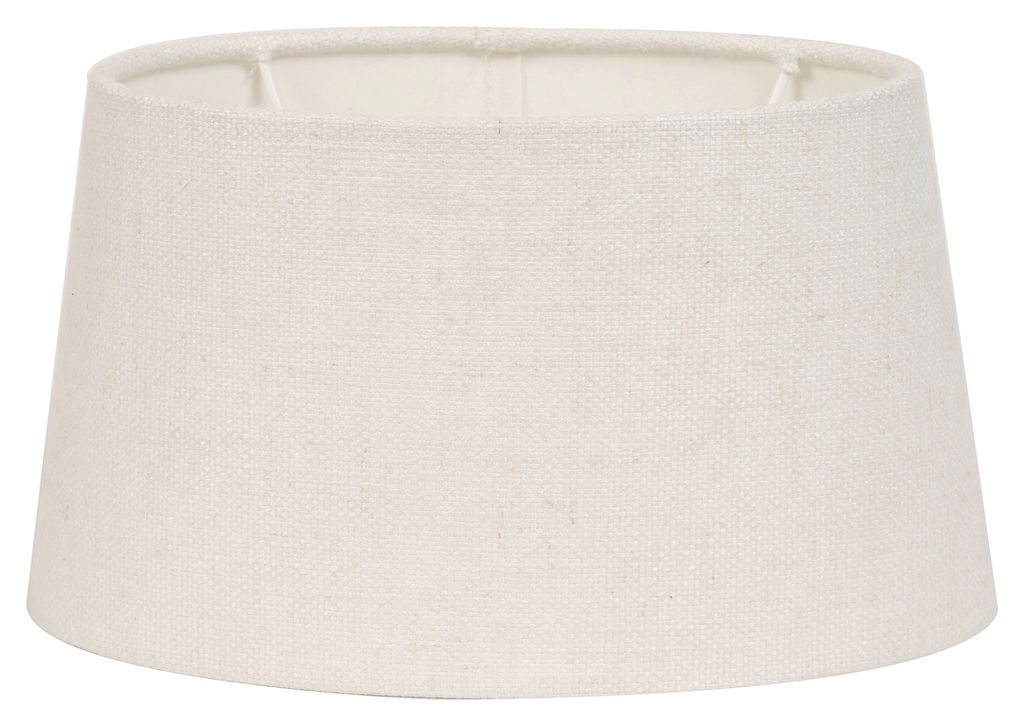 Light & Living Lampenschirm n-ellips 21-17,5-12 cm LIVIGNO ei weiss