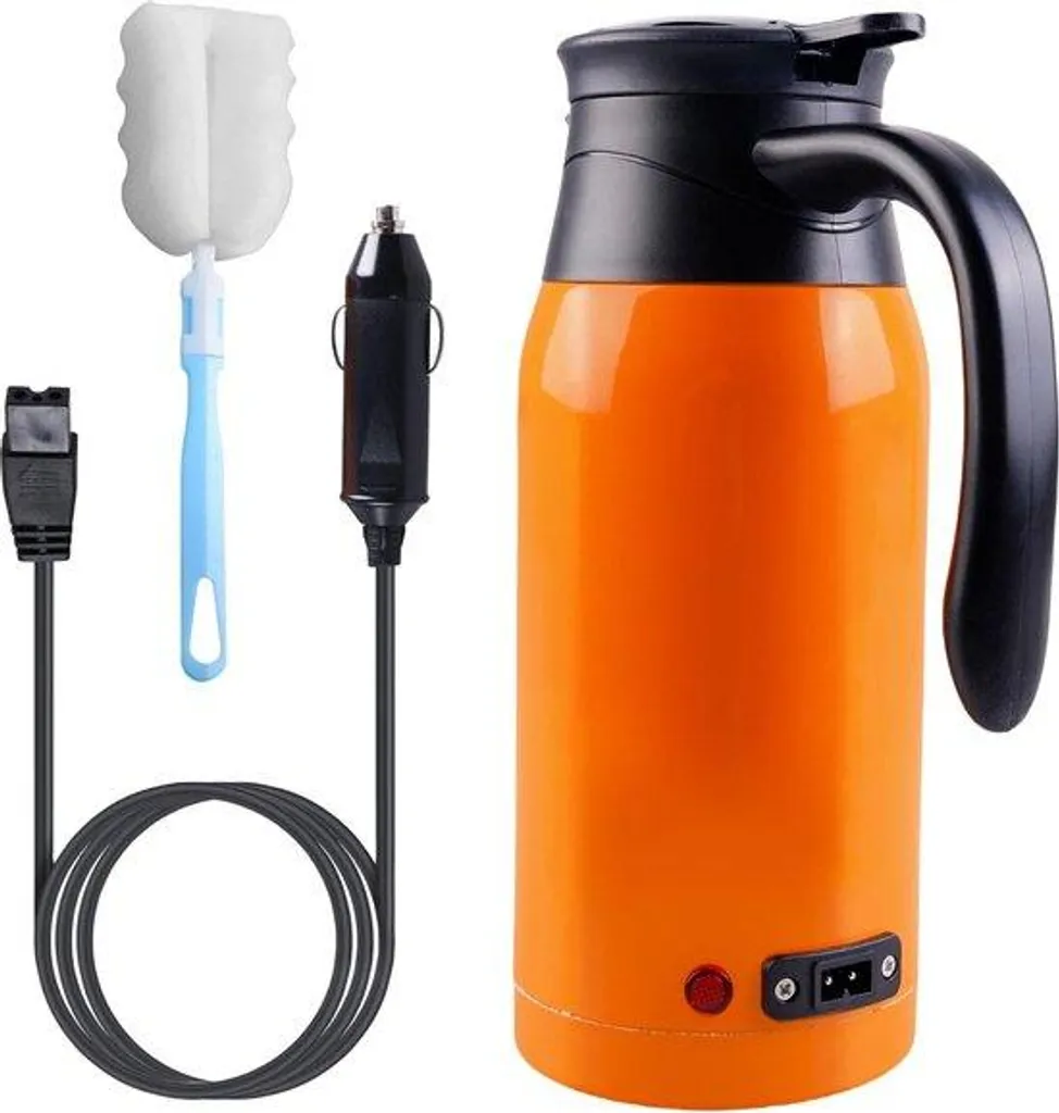 Bouilloire électrique de voyage en inox - Chauffage rapide et écran LCD