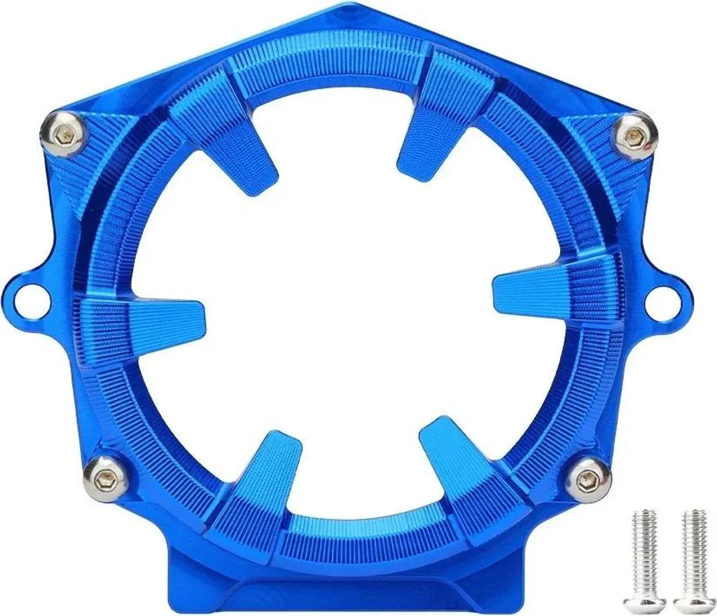 Coperchio motore, materiale ferroso, compatibile con Yamaha Raptor 700, blu