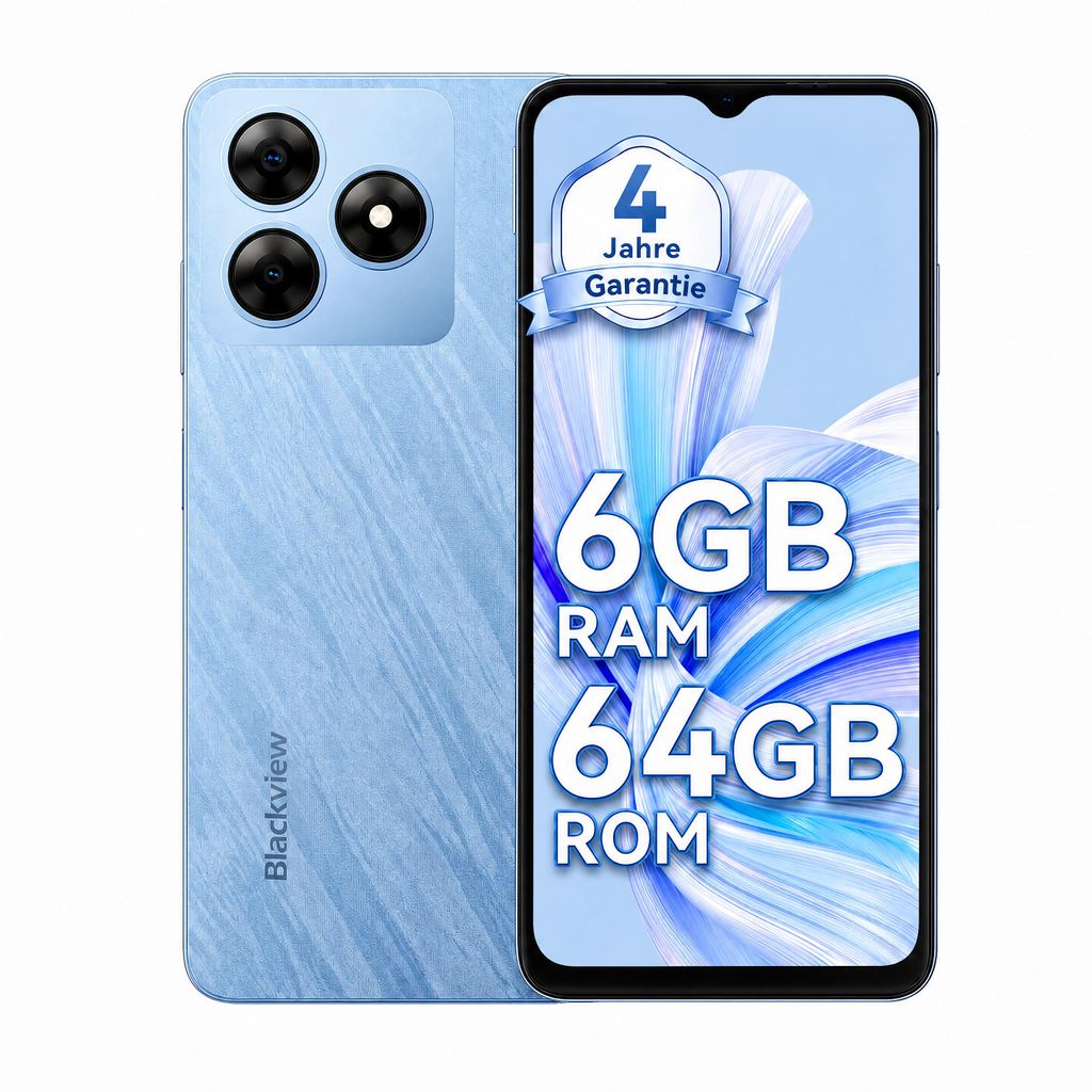 Blackview Wave 8C, écran 6,56 pouces, smartphone débloqué Image du produit 