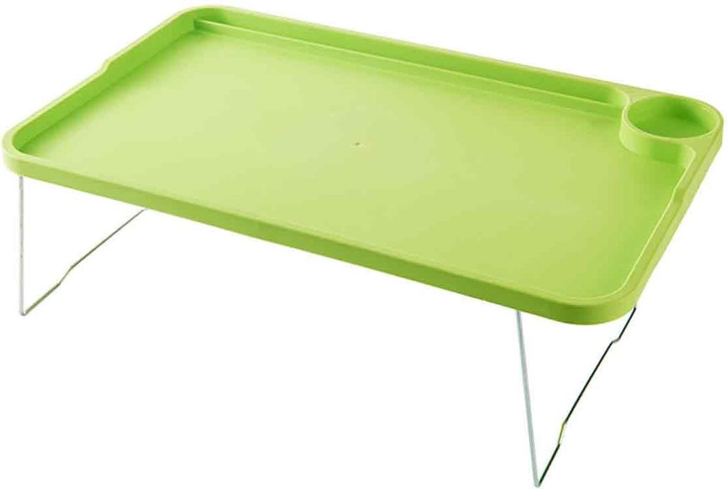 2er-Pack Klappbarer Bettschreibtisch für Laptop, Frühstücken, Schreiben, Spielen, extra großer 19,6 x 11,6 Zoll tragbarer Laptop-Schreibtisch m...