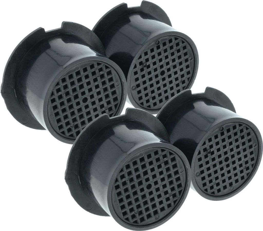 vhbw 4x Filter kompatibel mit Liebherr WKEes 553, WKB 5700, WKb 4612, WKb 4212, WKb 4611, WKb 4112, WKb 4126, WKb 3212 Kühlschrank - Aktivkohlefilter