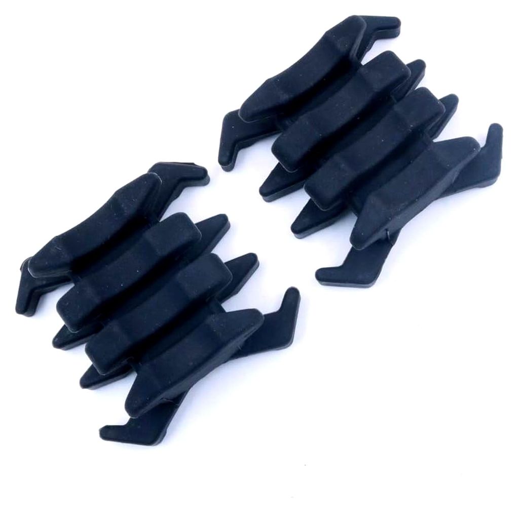 4 Stück Compoundbogen-Stabilisator Gummi Vibration Dämpfer für Bogenschießen schwarz