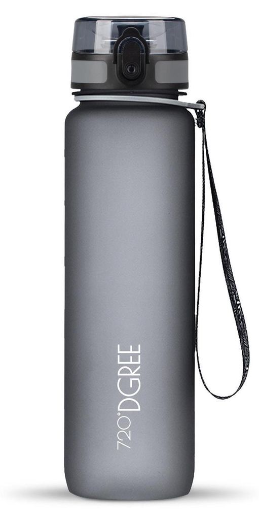 uberBottle softTouch Trinkflasche mit Fruchtbehälter 1000ml Produktbild 