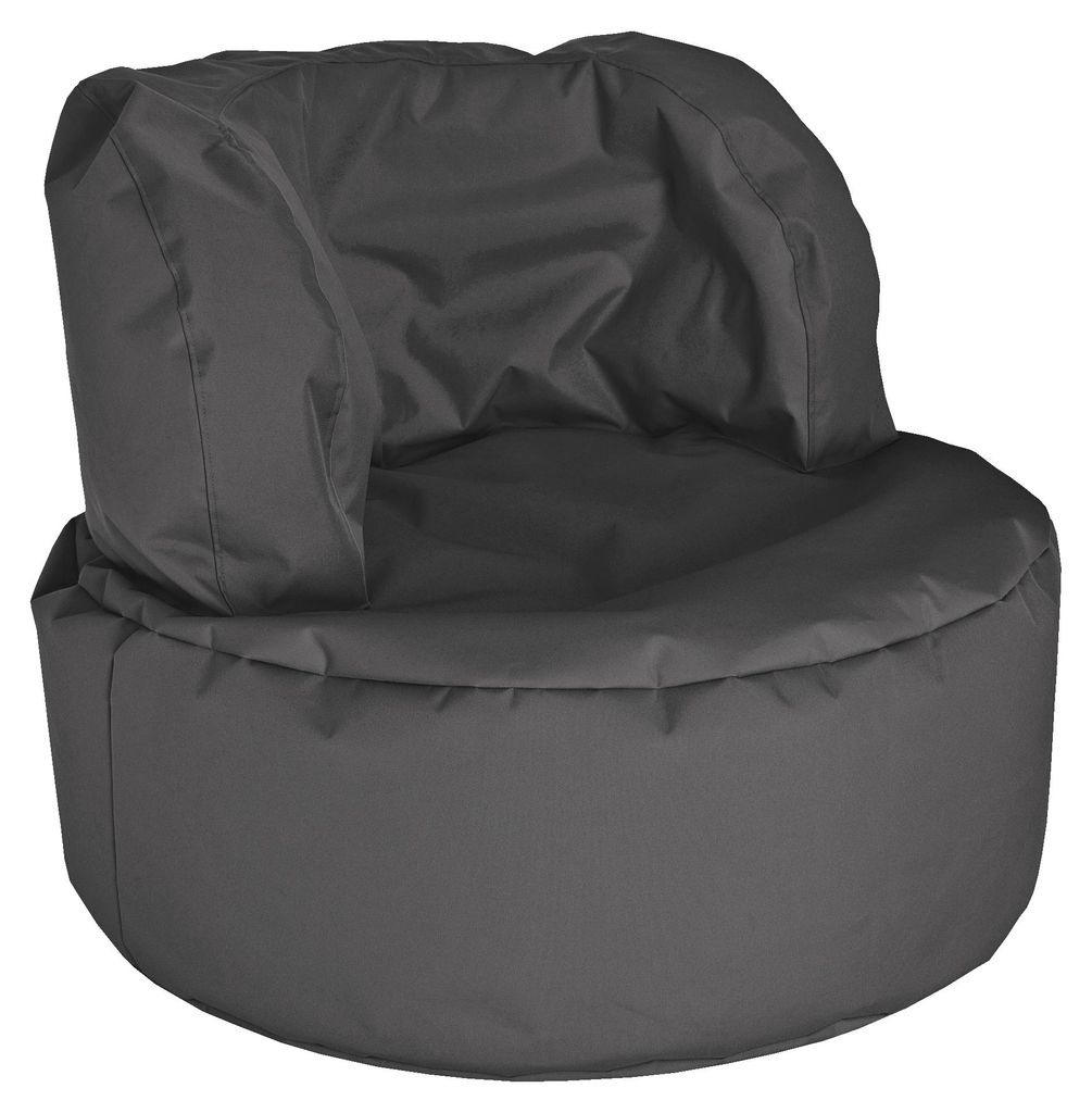 Magma Heimtex Sitting Point Sitzsack Bebop Uni SCUBA, D85x65 cm 210 l anthrazit; 34080 007