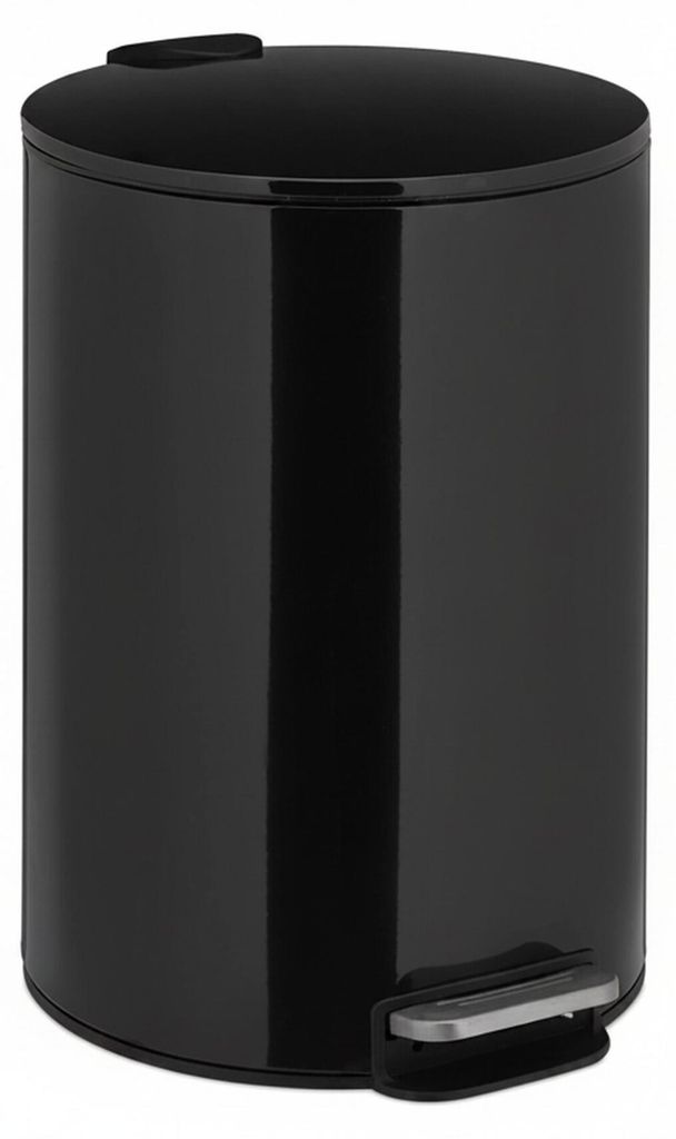 Poubelle à pédale Relaxdays, 12 litres, système d'ouverture Image du produit 