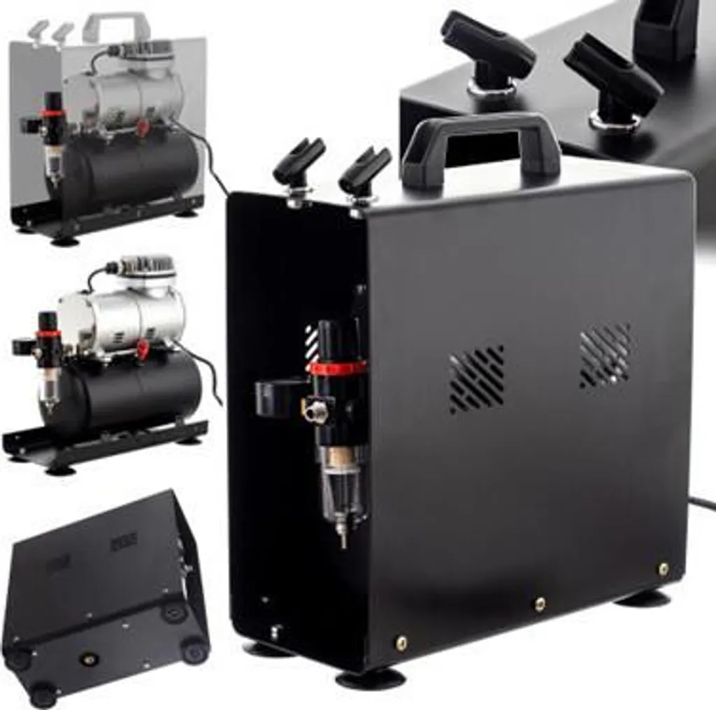 Compressore Aerografo AS186A con Serbatoio 3L - Prezzo Offerta Online