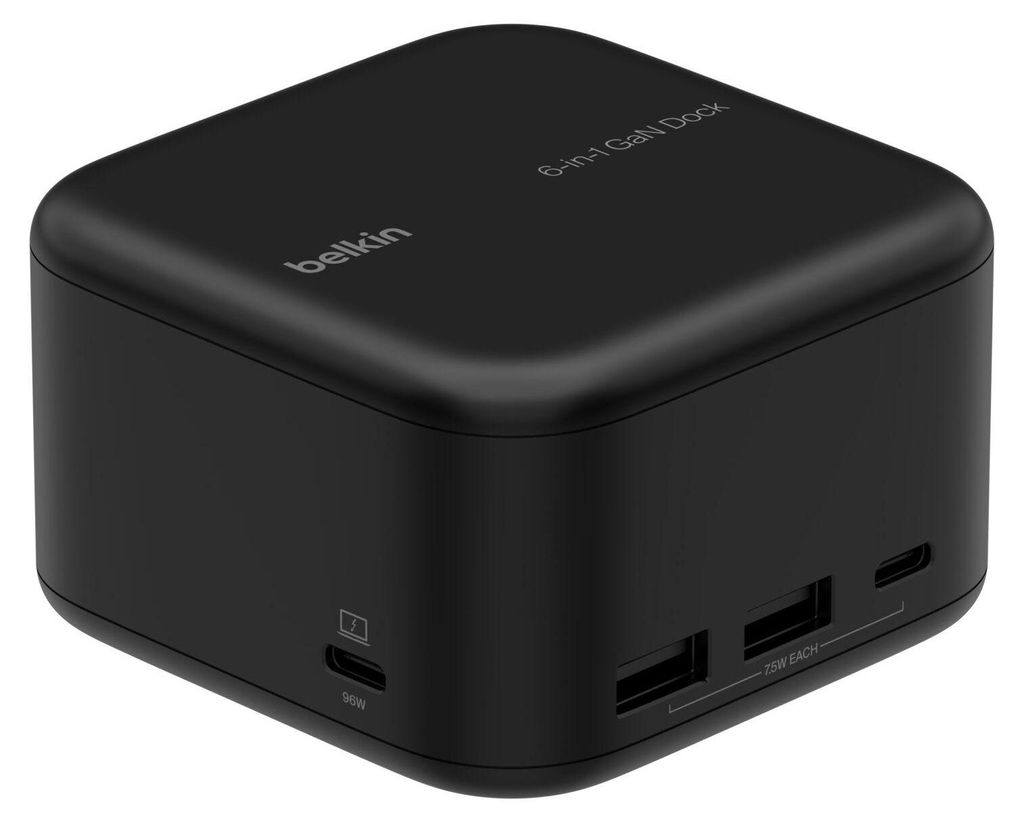 Belkin CONNECT USB-C 6 w 1 Core GaN (130 W) 96 W PD     Zdjęcie produktu 