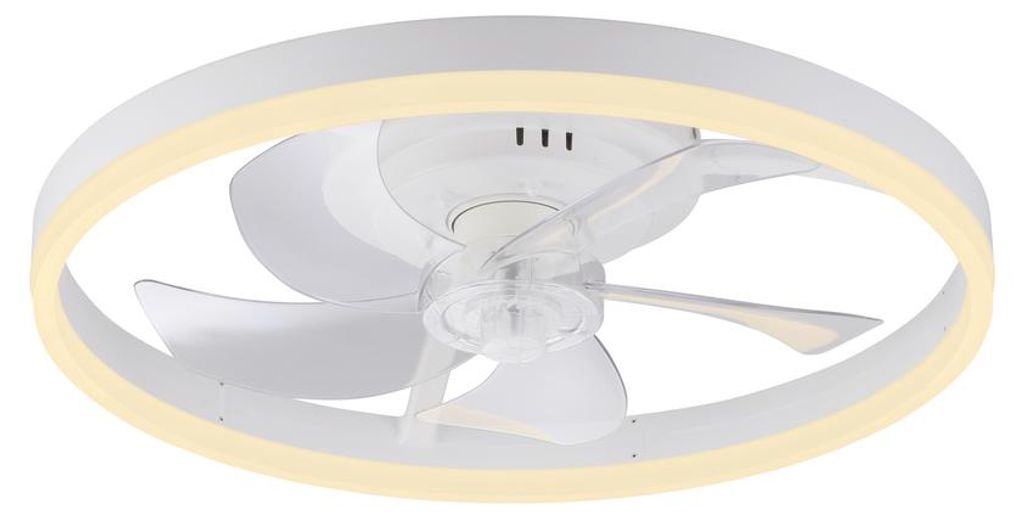 JUST LIGHT LED Deckenventilator RITA warmweiß - kaltweiß, Produktbild 