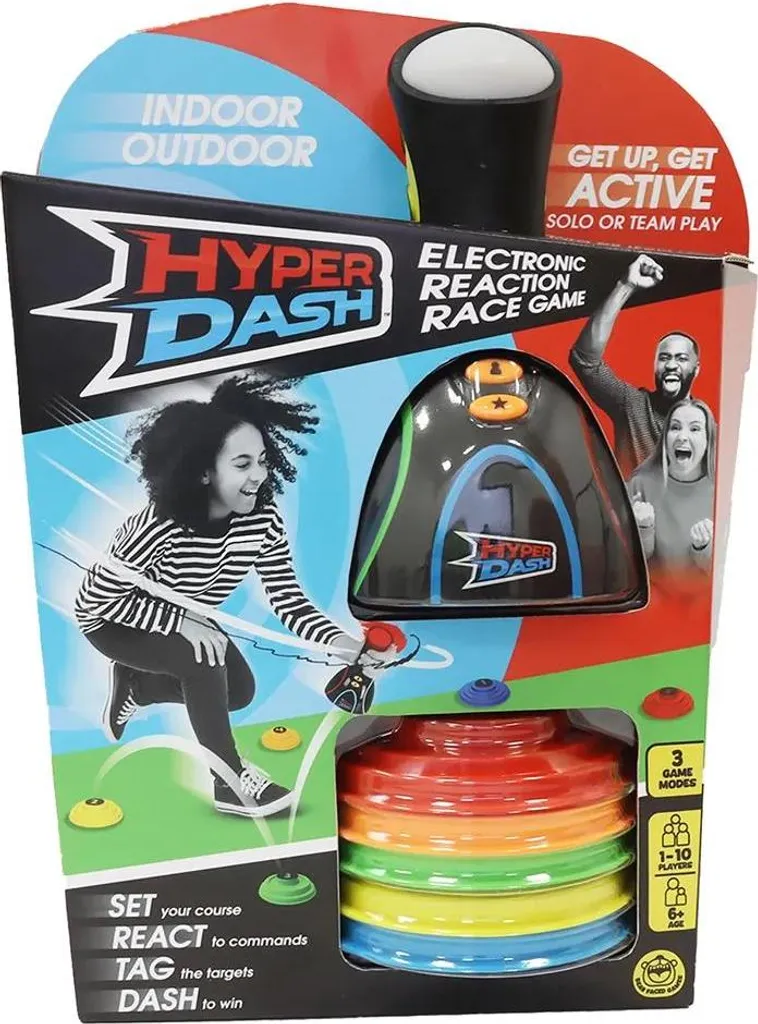 Jeu Hyper Dash Famosa - Course d'Obstacles Interactive avec Sons et Lumières