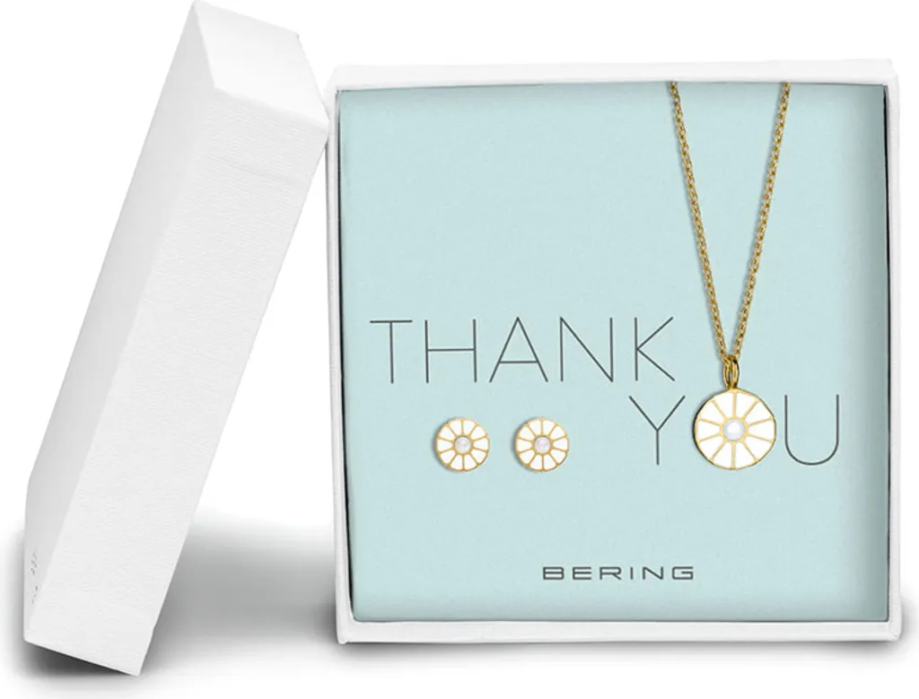Bering 433-717-Gold Coffret Cadeau Collier et Boucles Arctic Symphony