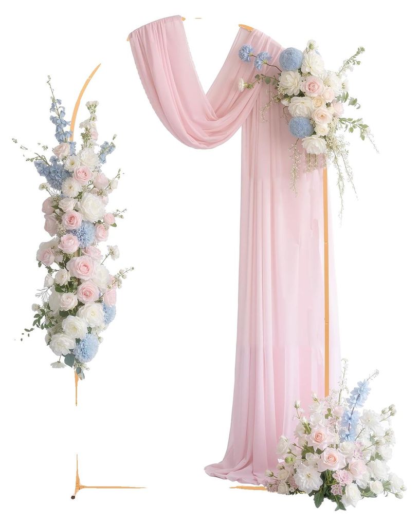 Arco de boda VEVOR, 2,2 x 1,2 m, soporte para fondo, 1 Imagen del producto 