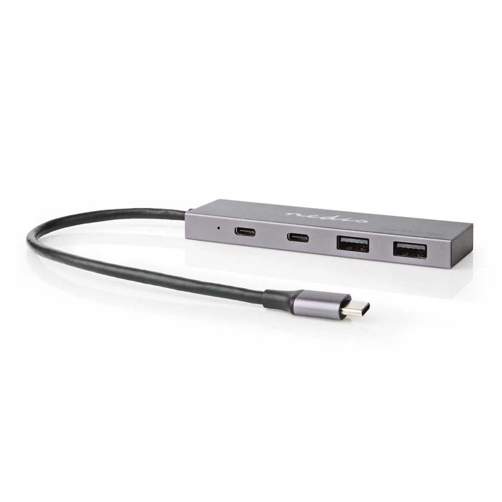 Hub USB 3.2 Gen 2 USB-C a 4 Porte - Trasferimento Dati 10Gbps