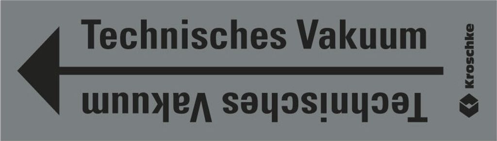 Dreifke Rohrleitungsband Technisches Vakuum, praxisbewährt, ab Ø 10mm, grau/schwarz, 33m/Rolle